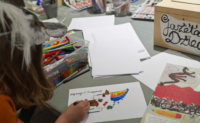 Warsztaty | Współtwórz z&nbsp;nami ostatni numer Gazety Dzieci!