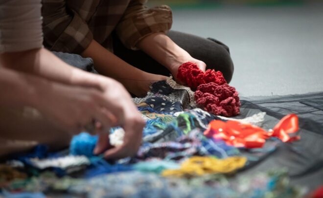 „Tkanina społeczna” | Warsztaty twórcze z&nbsp;Katarzyną Niziołek i&nbsp;Katarzyną Kidą