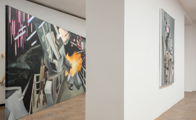 Oprowadzanie w języku ukraińskim z Yulią Kosterevą po wystawach Katyi Libkind i&nbsp;Lesi Khomenko